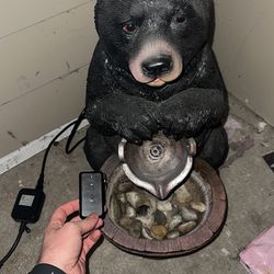 Water Fountain Bear
