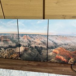 Grand Canyon 3 Panel Photo On Canvas