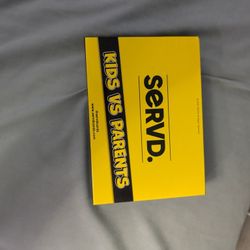 SERVD. Kids vs Parents Card Game