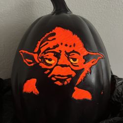 Seasons USA Inc. Star Wars Yoda Light Up Pumpkin Halloween 2014