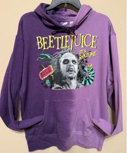 Beetlejuice pullover hoodie-MENS size medium