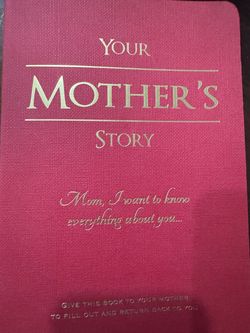 Mother 's Story Journals - $6 each
