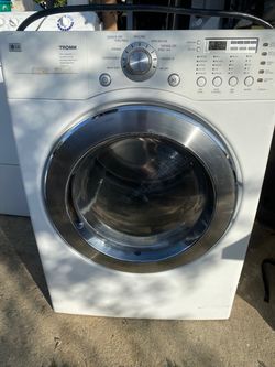 LG Tromm Front Load Dryer White