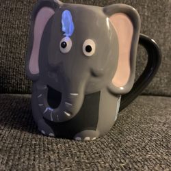 elephant coffee mug