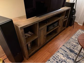 Brown Entertainment Center - Excellent Condition