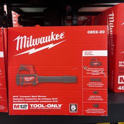 Milwaukee M12 Compact Spot Blower Tool Only