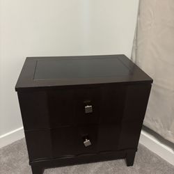 Brown dresser 