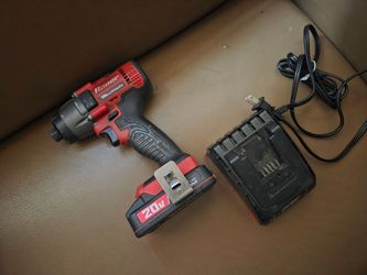 USED BAUER IMPACT DRIVER 20V WITH BATTERY & CHARGER $50