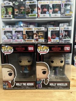 2 Holly Wheeler Stranger Things Season 5 Funko Pops Heroic #1810 Television TV