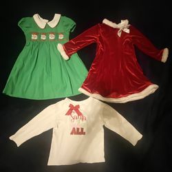 Christmas Clothes - Toddler Girl 4T
