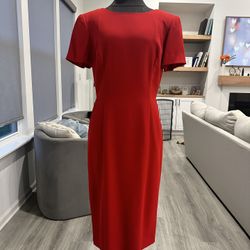 Red Donna Morgan Dress