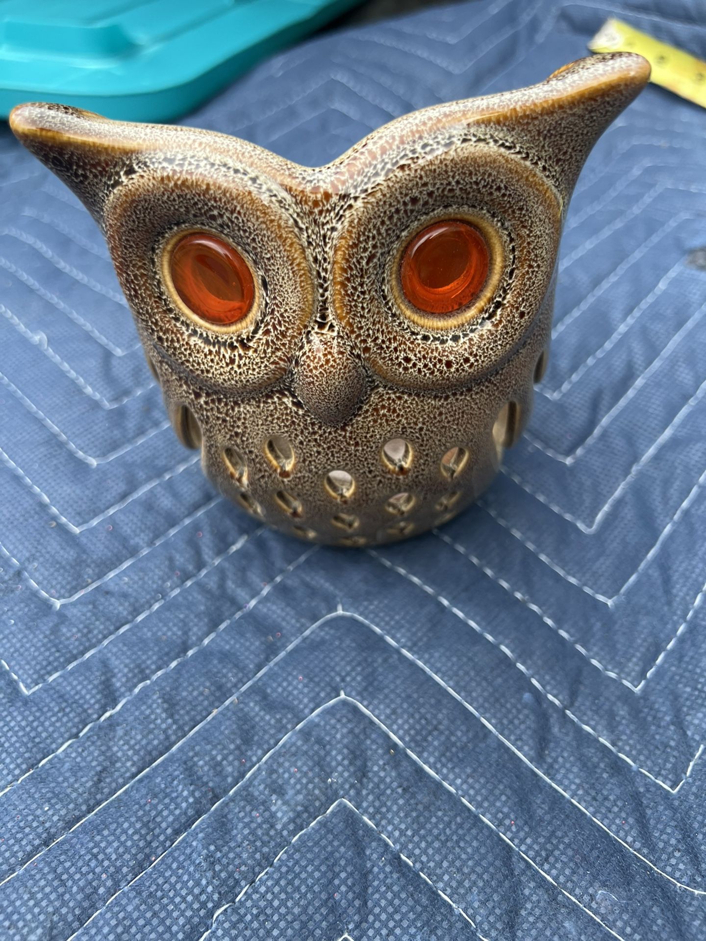 Partylite Owl Candle holder, 3”x5” 