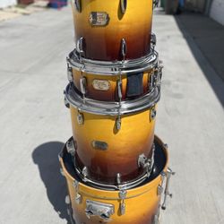 Pearl Export Series Drum Set Autumn Fade Finish 4 Pieces 