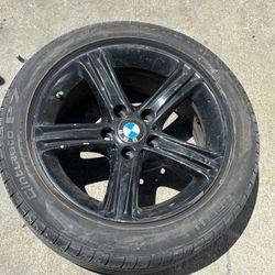 17” BMW 328i 428 330 325 OEM Wheels black F30 E90