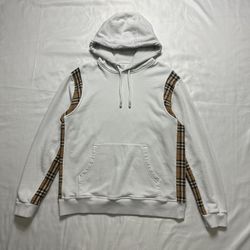 Burberry White Hoodie