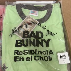 🇵🇷🔥 Bad Bunny Merch - DTMF Residencia En El Choli Shirt - Size L 🔥🇵🇷