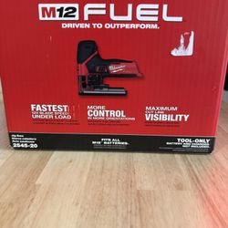 Milwaukee M12 Fuel Jigsaw Brand New Sealed Box 