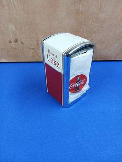 1992 Coca-Cola Napkin Dispenser