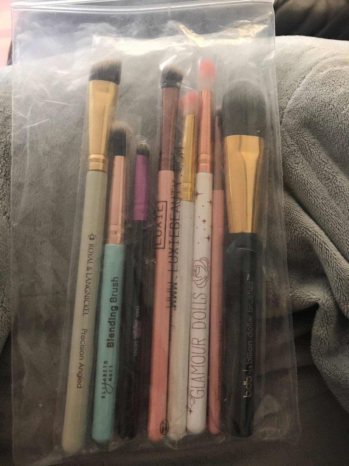 New makeup brushes assorted brands