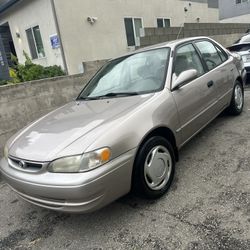 1999 Toyota Corolla Clean Title Miles 165,000
