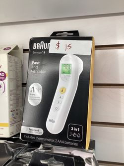 Braun Sensian 4 No-Touch Forehead Thermometer