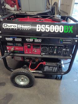 Durostar DS5000DX ONLY STARTED 1 TIME!