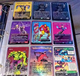 Magic the gathering borderless foil card lot