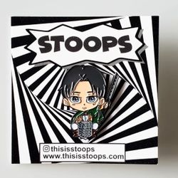 Levi Money Cat Enamel Pin