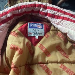 NFL  49 ERS Rain Jacket XL