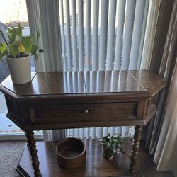 Fold Out Console Table $85