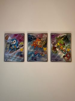 Pokemon First Partner Gen 4 starters