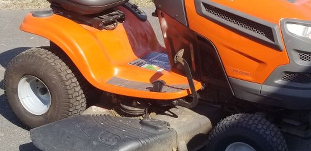 Husqvarna Tractor Riding Mower YTA 22V46... 22HP , 46 Inch Cut... with only 118 hours... it came with a house I purchased... I already had a tractor..