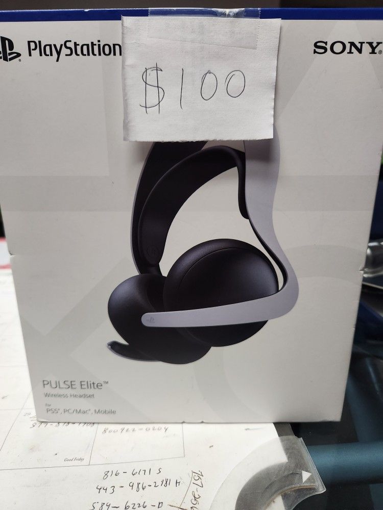 PlayStation Pulse Elite Wireless Headset. Ps5 Pc Mac Mobile