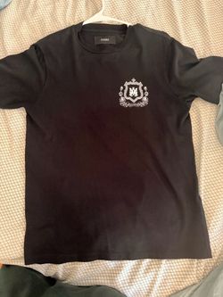 Amiri Black Crest Logo T-Shirt