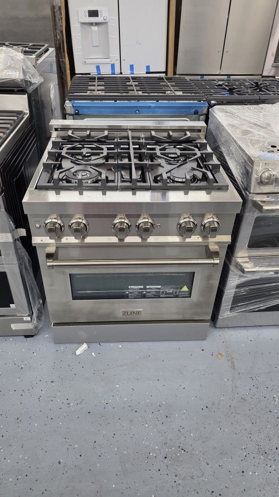 Brand new Z line 30 in dual fuel gas range