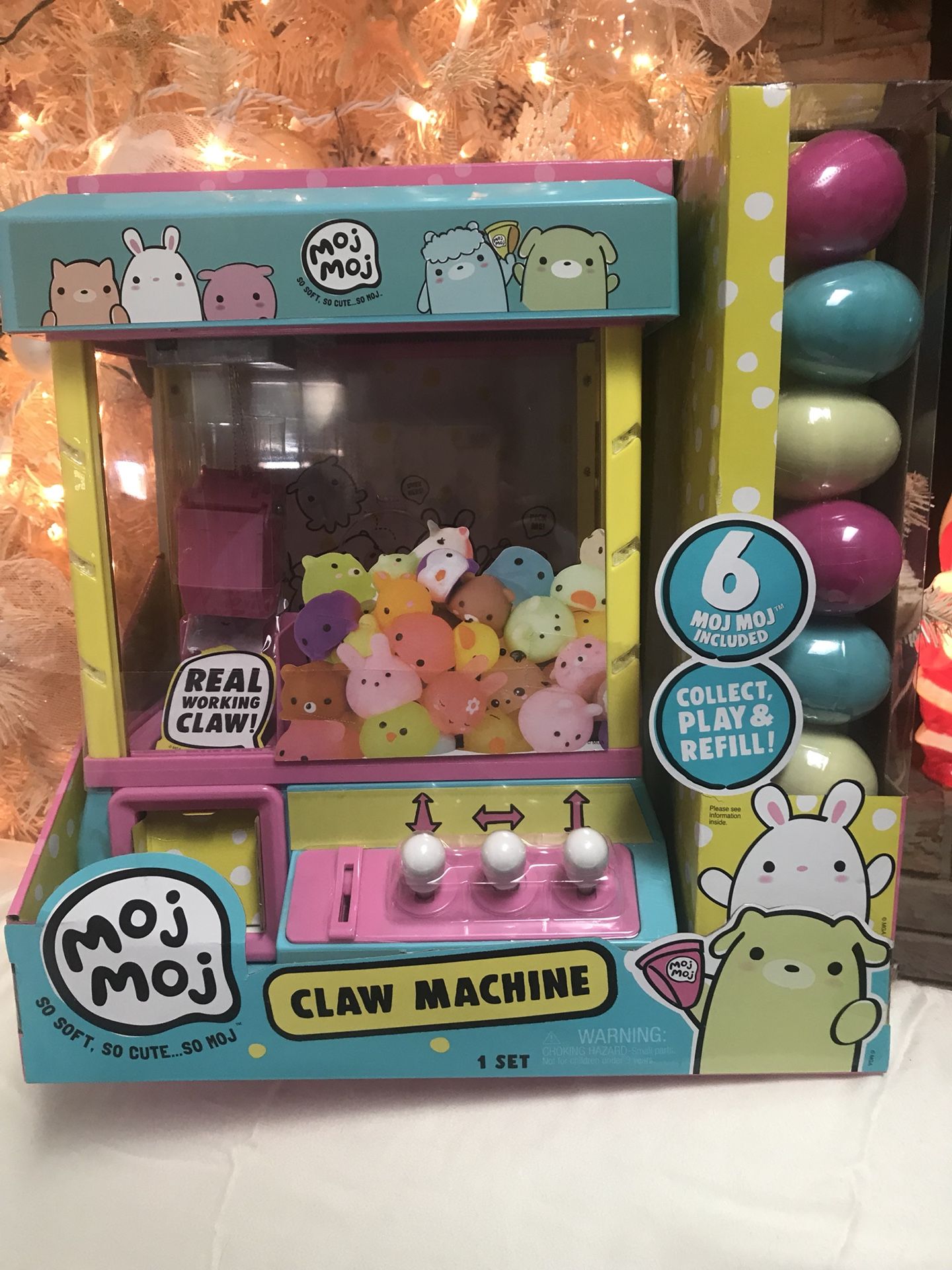 Moj moj claw machine not turning on 2025