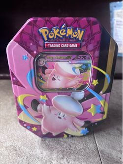 Mega Clefairy Ex Tins