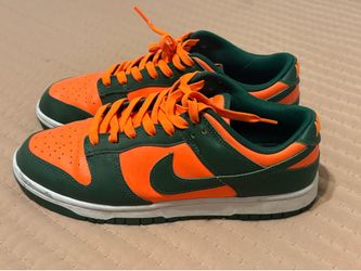Nike dunks Miami hurricanes