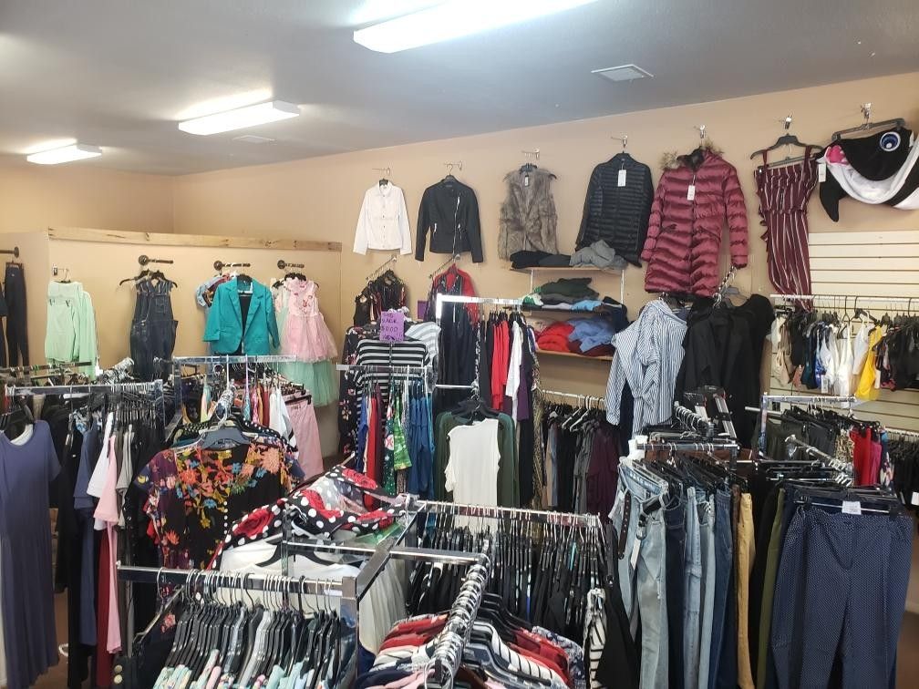 Women's pants $14.99 leggings $9.99 long sleeve shirts $9.99 jackets $24.99 bras $4.99