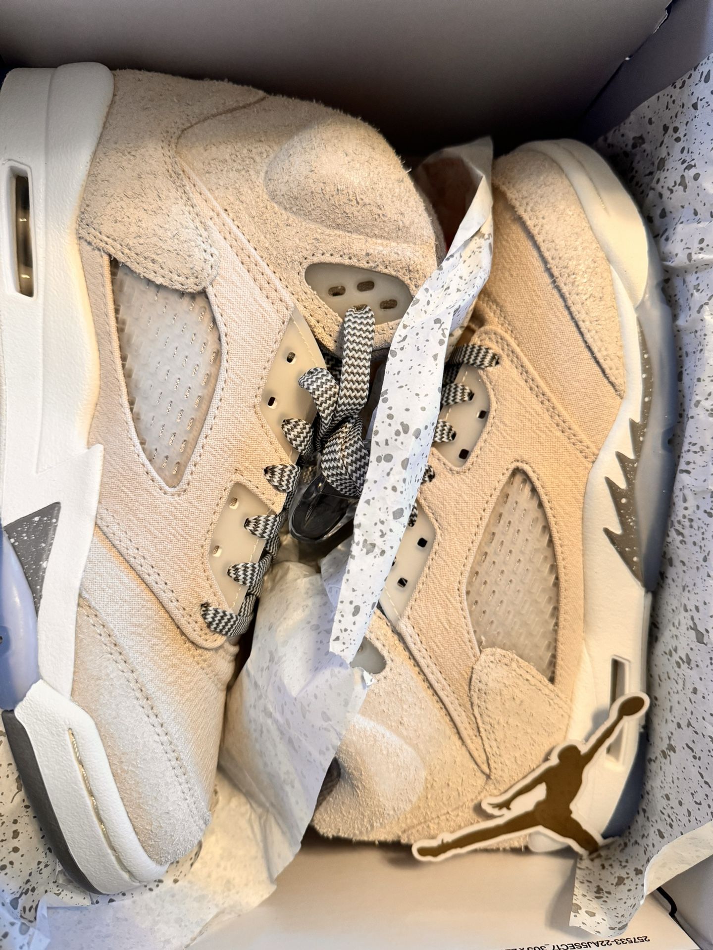 Air Jordan 5 Retro Grade School Size 6 1/2