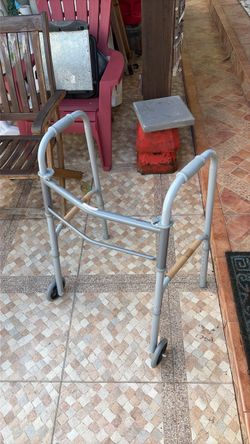 Walker with wheels