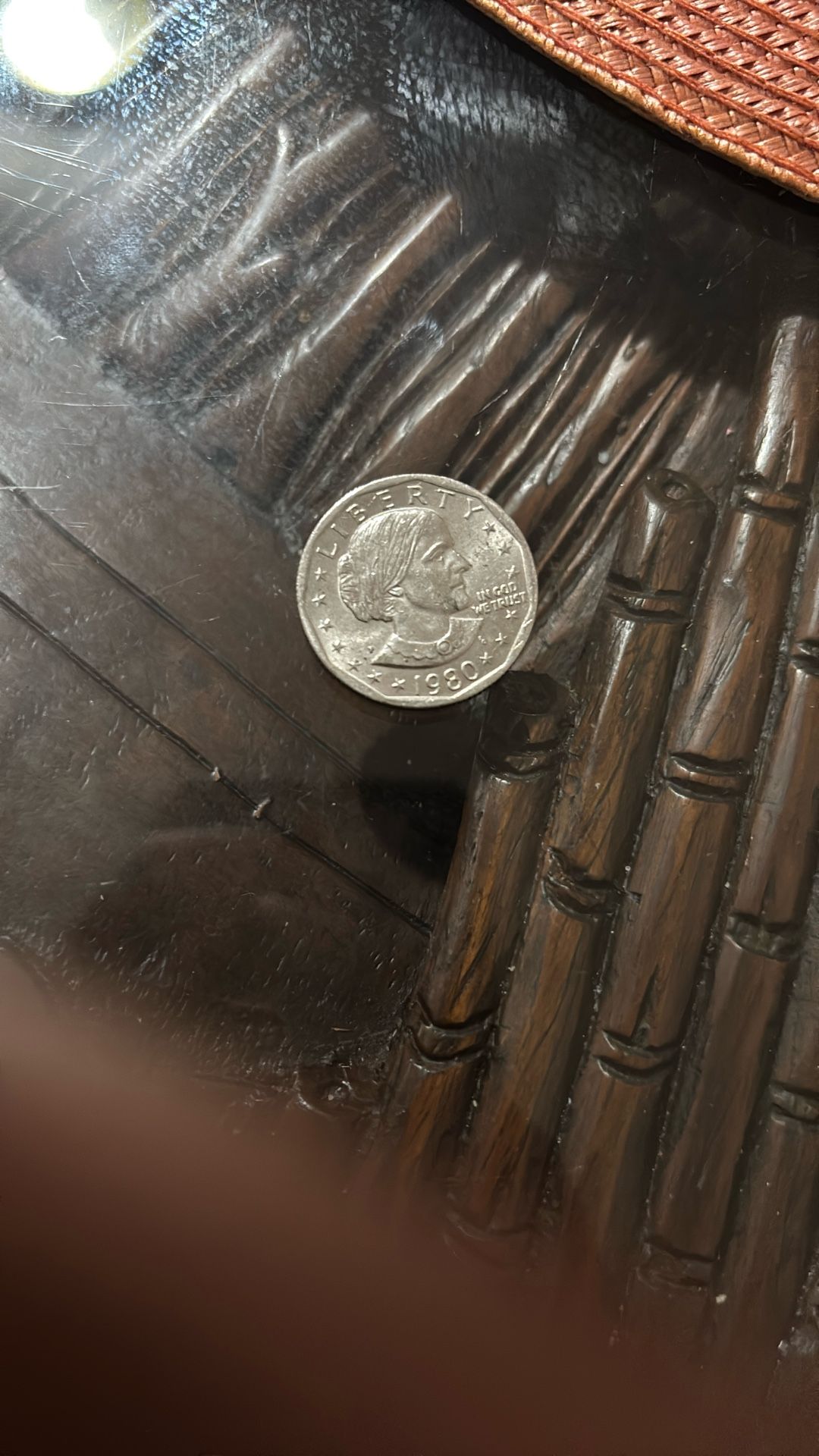 1980 Susan B Anthony Dollar - Wide Rim Rare
