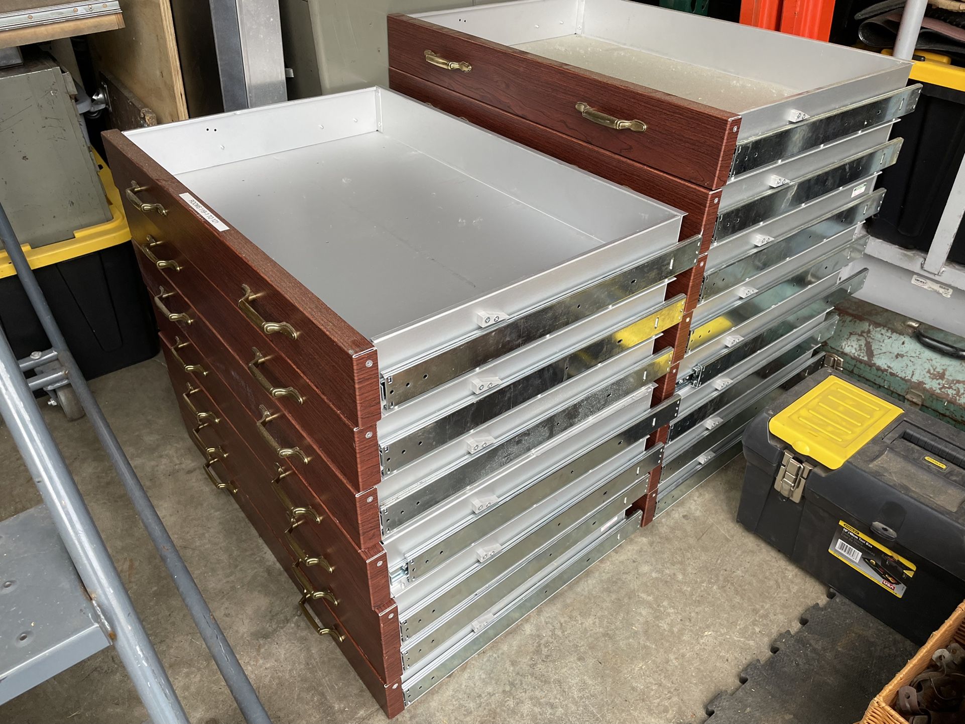 Medical Cabinet Aluminum Drawers . 4  For $80