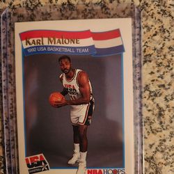1991 Hoops USA McDonald's Karl Malone #56 Utah Jazz


