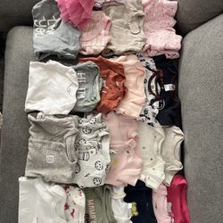 Newborn, 0-3 Month, & 3month Clothes.