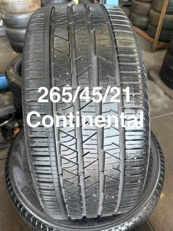 265/45/21 108H (1) Continental CrossContact