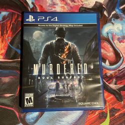 Murdered Soul Suspect PS4