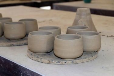Greenware pottery