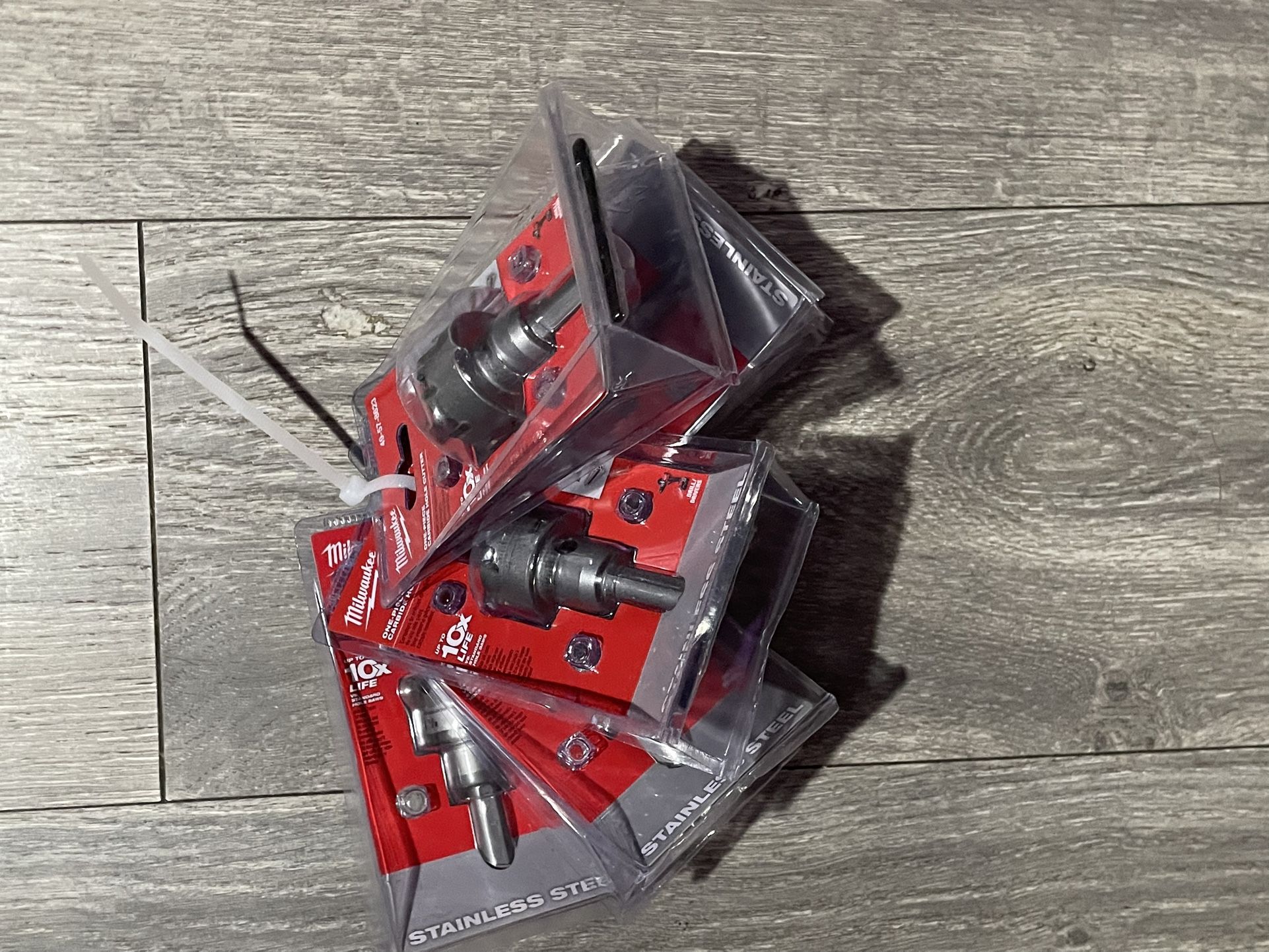 (5) Milwaukee Carbide Cutter Bit Bundle