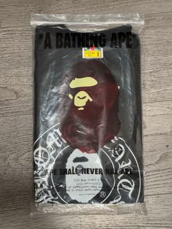 White and Black Bape Tee Size: S